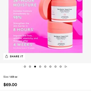 Drunk Elephant Bora Barrier Rich Cream